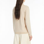 Kiku Silk Wool Jumper in Ivory