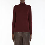 Kiku Silk Wool Jumper in Wine