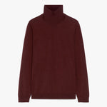 Kiku Silk Wool Jumper in Wine