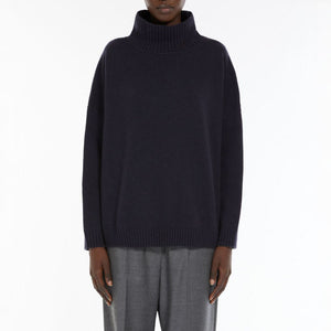 Borgia Wool Jumper in Navy