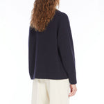 Agre Wool Jumper in Navy