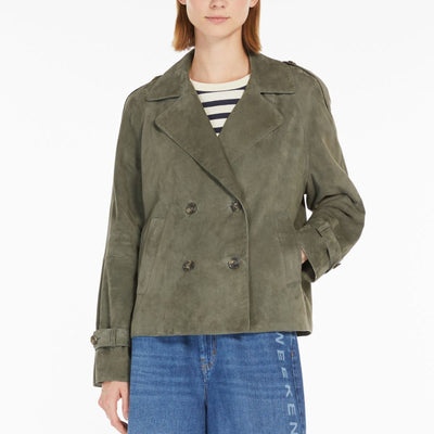 WEEKEND MAXMARA Oblato Jacket in Kaki