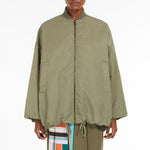 WEEKEND MAXMARA Albero Bomber Jacket in Sage Green