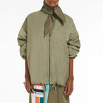 WEEKEND MAXMARA Albero Bomber Jacket in Sage Green