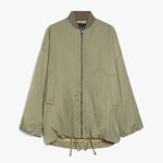 WEEKEND MAXMARA Albero Bomber Jacket in Sage Green