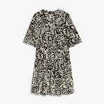 WEEKEND MAXMARA Ely Dress in Black Batik