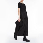 Palmira Jersey Dress in Black