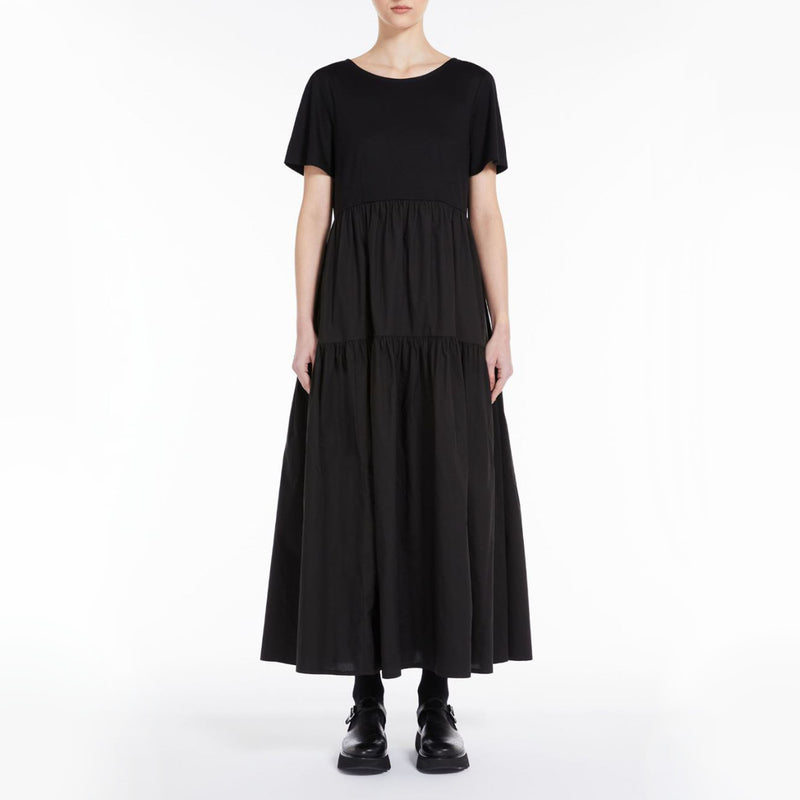 Palmira Jersey Dress in Black