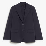 Erik Milano Knit Jersey Blazer in Navy