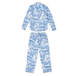 Loxodonta Long PJ Set in Blue