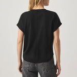 SPLENDID Skye Slub Tee in Black