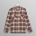 WAX LONDON Whiting Overshirt in Ecru/Multi