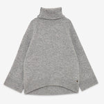 Alpaca & Wool Blend Sweater in Fog