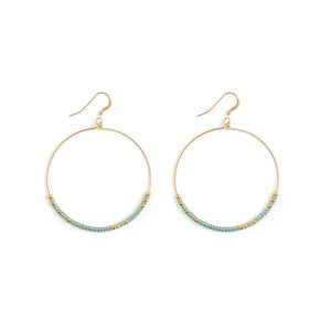 Lido Earrings in Water Blue