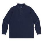 Arthur L/S Polo Shirt in Marine