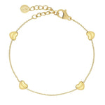 Barley Bracelet in Multi Gold