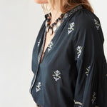 MAISON HOTEL Chandra Blouse in Midnight Wish