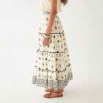 MAISON HOTEL Charlotte Skirt in Off White