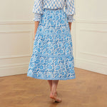 Lucia Skirt in Cornflower Rose