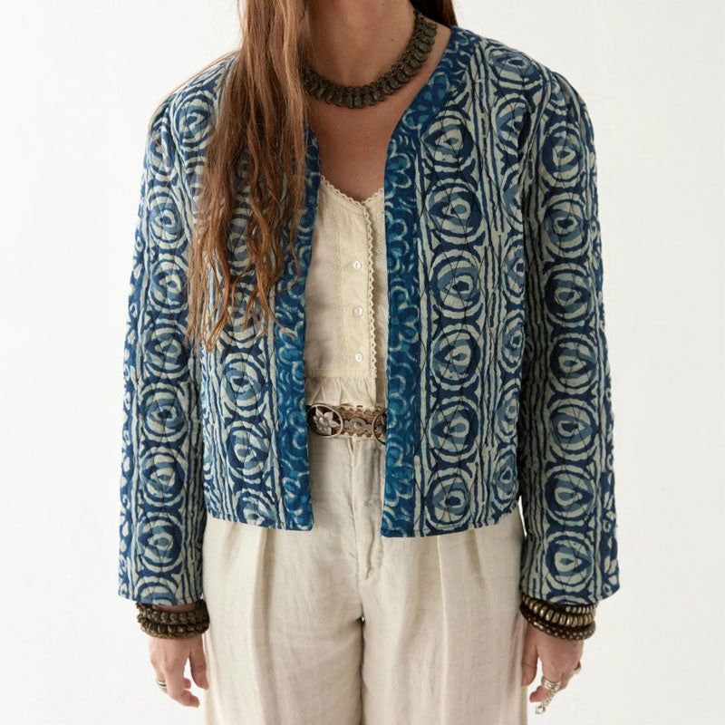 MAISON HOTEL Coti Jacket in Indigo Soul