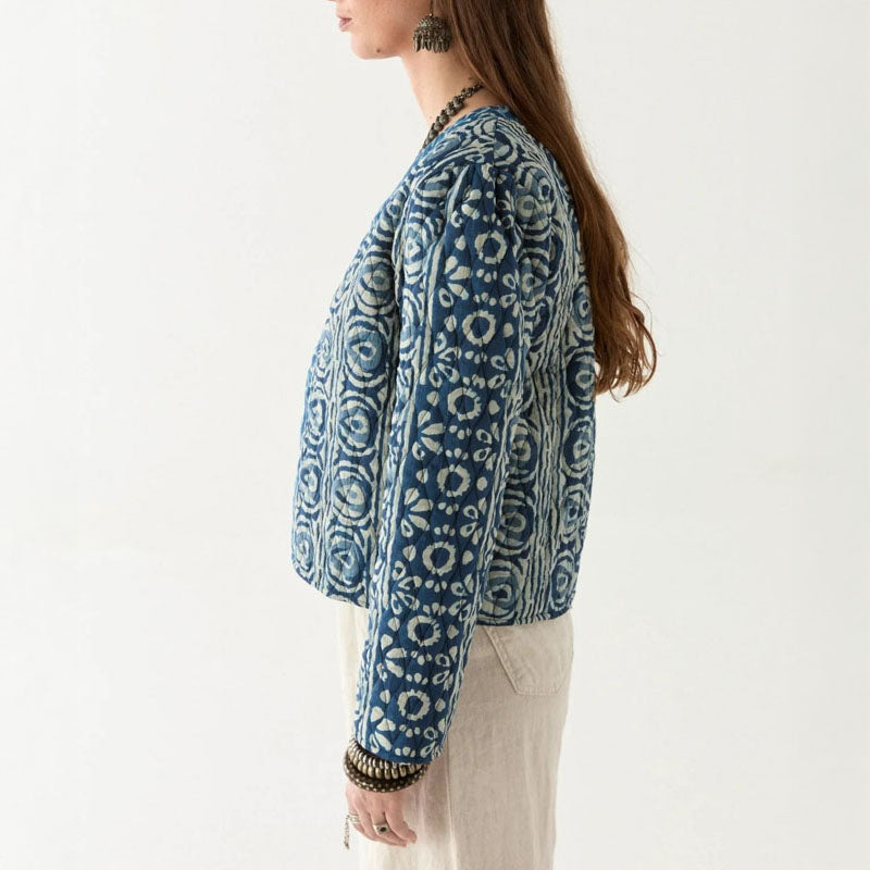 MAISON HOTEL Coti Jacket in Indigo Soul