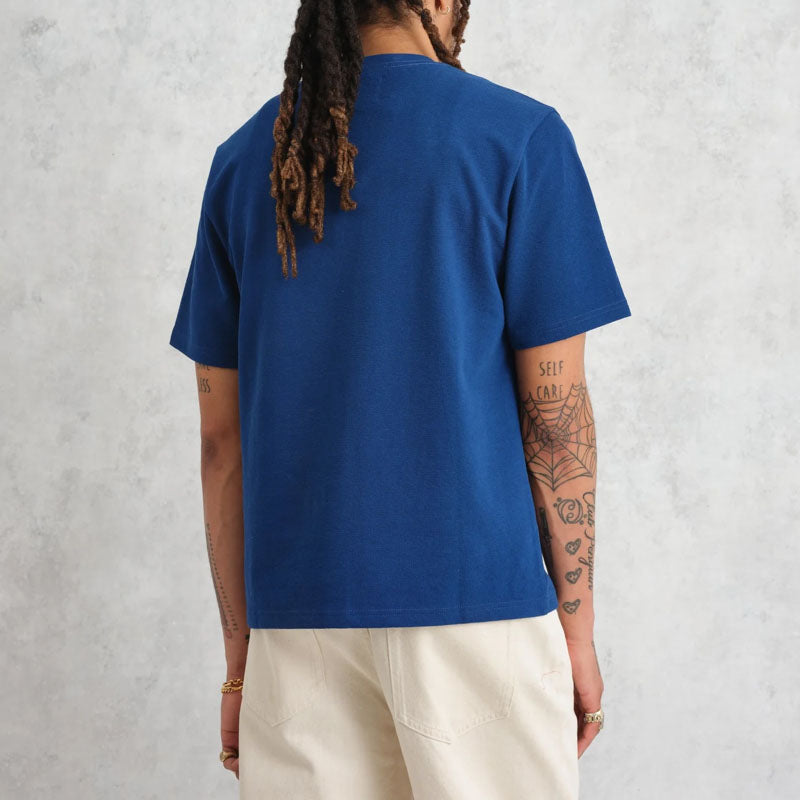 WAX LONDON Dean Tee in Blue