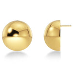 EDBLAD Bead Maxi Studs in Gold