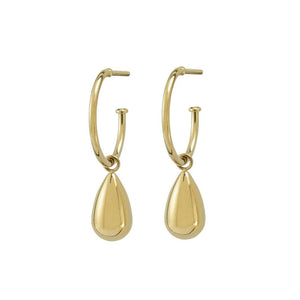 Drop Mini Earrings in Gold