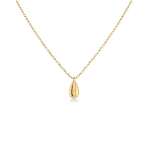 Drop Mini Necklace in Gold