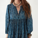 MAISON HOTEL Eileen Dress in Indigo Soul