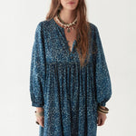 MAISON HOTEL Eileen Dress in Indigo Soul