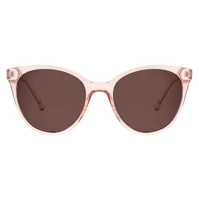 Millie Reading Sunglasses in Transparent Pink