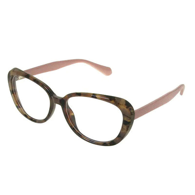 Bonnie Reading Glasses in Pink Marble