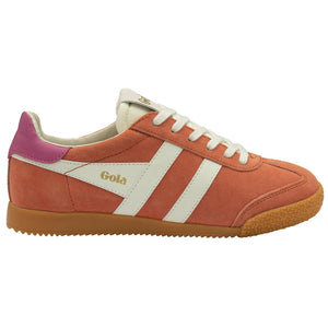 Elan Trainers in Hot Coral/Off White/Fuchsia