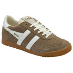 Elan Trainers in Tobacco/White