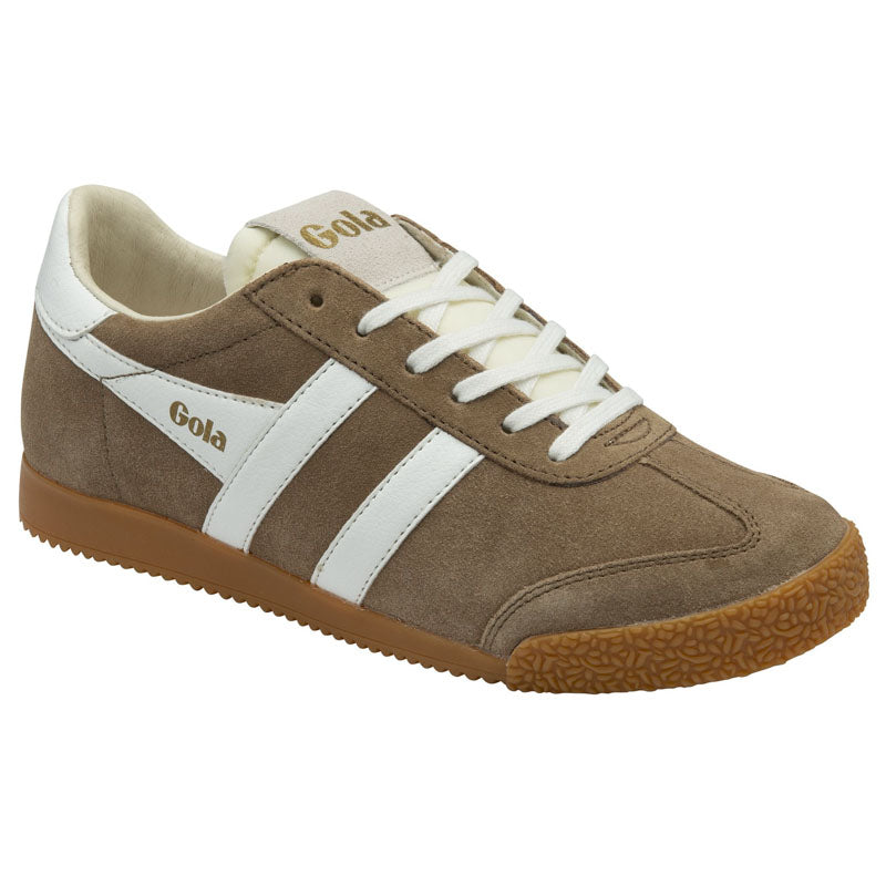 Elan Trainers in Tobacco/White