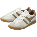 GOLA Tornado Trainers in Zephyr/Off White/Caramel