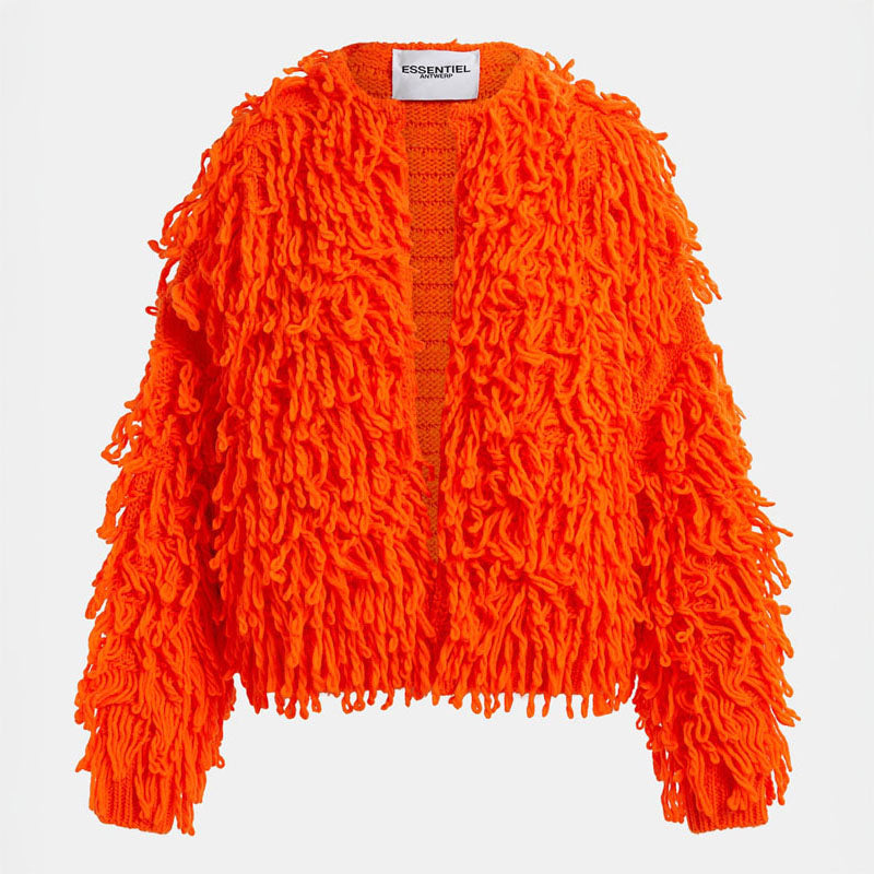 Hinwood Fringed Jacket in Chimique Fanta