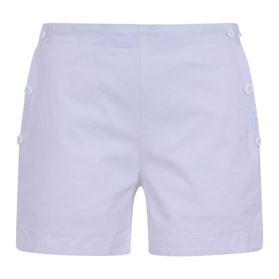 Isy Cotton Shorts in White