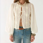 MAISON HOTEL Ludovica Blouse in Pearl