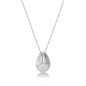 Lulu Necklace L in Steel