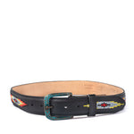 Navajo Cruz Belt in Black