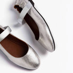 Rock & Roll Leather Shoes in Silver