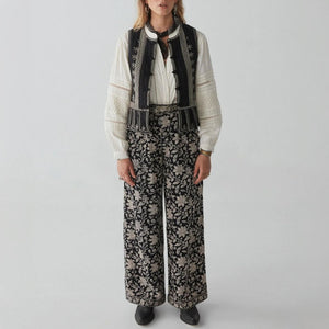 Pepa Magnolia Pant in Black/White