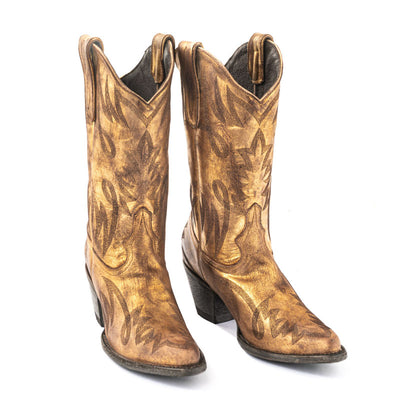 MEXICANA Coachella 11 Boots in Used Gold