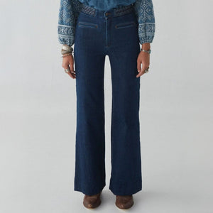 Ross Disco Pant in Denim