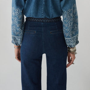 Ross Disco Pant in Denim