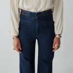 Ross Disco Pant in Denim