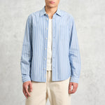 WAX LONDON Rove Shirt in Blue