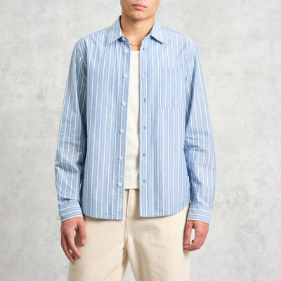 WAX LONDON Rove Shirt in Blue